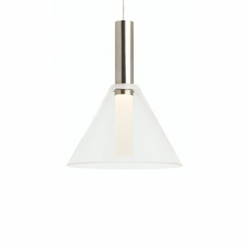 Серебряный подвесной светильник “Мезз”