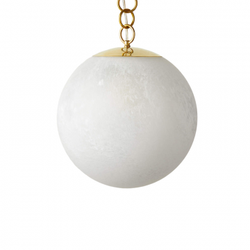 Золотой подвесной светильник “Мэйси”