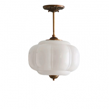 Золотой подвесной светильник “Элаиза”