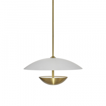 Золотой подвесной светильник “Риом”