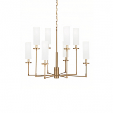 Золотая люстра “Новара”