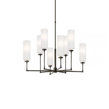 Черная люстра “Новара”