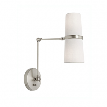 Серебряное бра “Флемиш” на шарнире