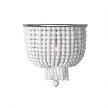 Серебряный настенный светильник “Бувье”