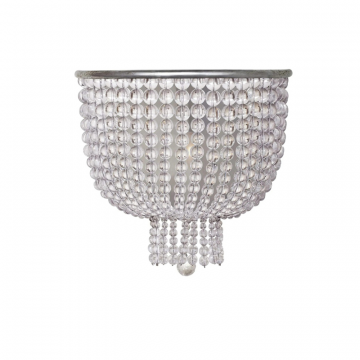 Серебряный настенный светильник “Карла”
