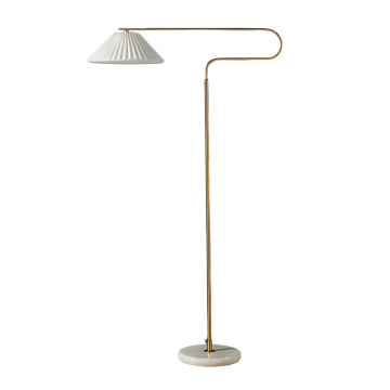 Золотая напольная лампа “Харриет”