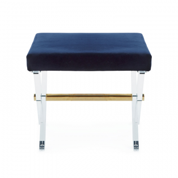 Синяя банкетка “Эйдан”