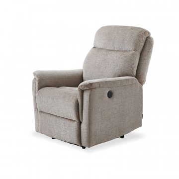 Кресло-реклайнер Stanley, серо-бежевый