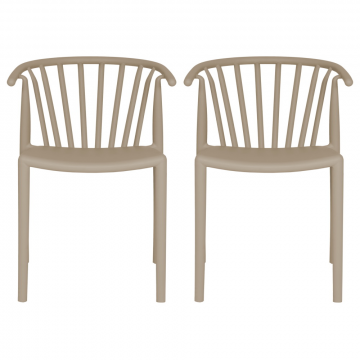 Комплект из 2-х стульев Venice капучино