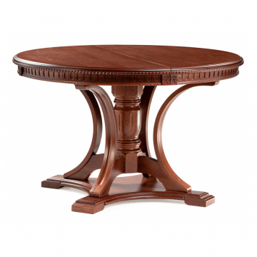 Деревянный стол Нозеан круглый миланский орех