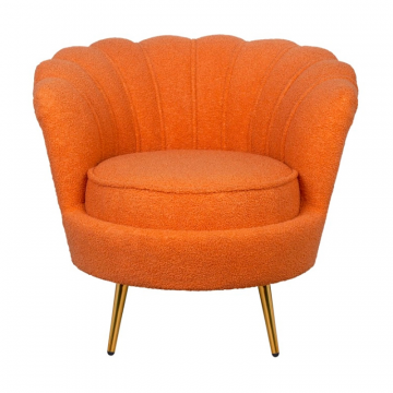 Кресло Pearl Orange Boucle
