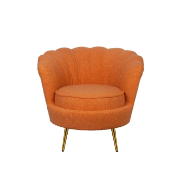 Кресло Pearl Orange Boucle