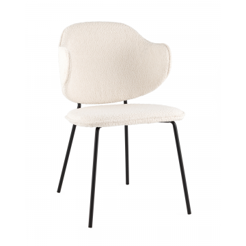 Стул Bellamy букле молочный