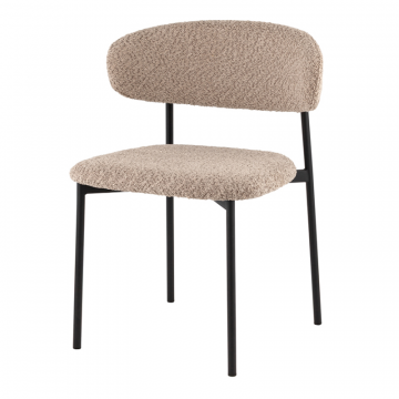 Стул Sevyn букле кофейный