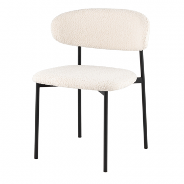 Стул Sevyn букле молочный