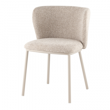 Стул Stag светло-серый серые ножки