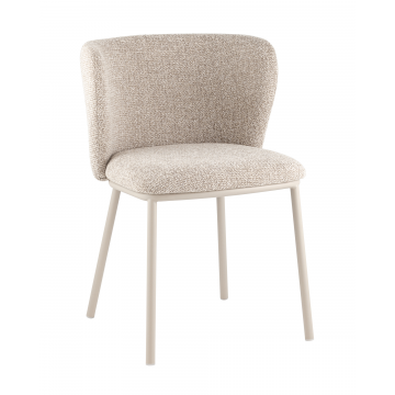 Стул Stag светло-серый серые ножки