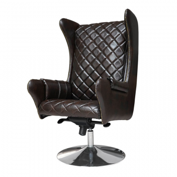 Дизайнерское массажное кресло EGO Lord Шоколад