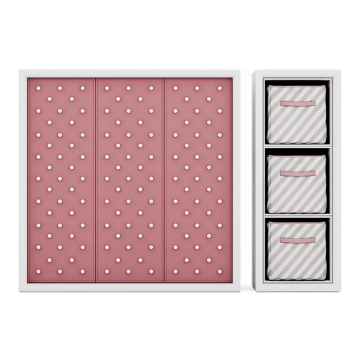 Комплект детский шкафчик и стеллаж Air KZ-child-box-016