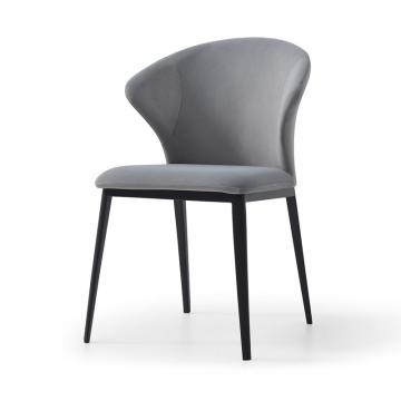 Стул Dolores, серый/черный