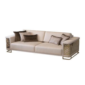 Диван 4-х местный Монтичелли бежевый