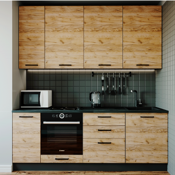 Кухонный гарнитур Крафт 2200мм