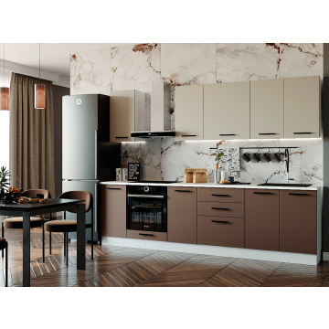 Кухонный гарнитур Латте 2800мм