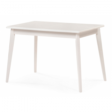 Деревянный стол Улаинс 110(140)х68х75 прямоугольный слоновая кость