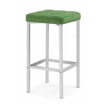 Барный стул Лофт катания минт / белый матовый