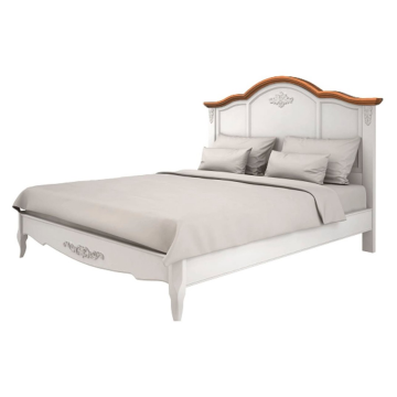 Кровать с жесткой спинкой 160*200 