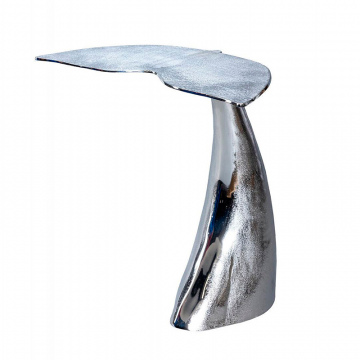 Кофейный стол "Кит" серебро 0.55x0.47x0.2м