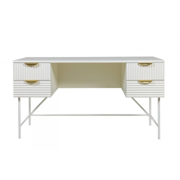 Письменный стол HAINES белый 0.75x1.4x0.6м