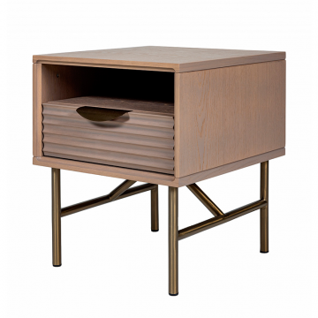 Тумбочка HAINES premium beige 0.48x0.4x0.45м