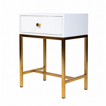 Тумба прикроватная белая 0.6x0.45x0.3м