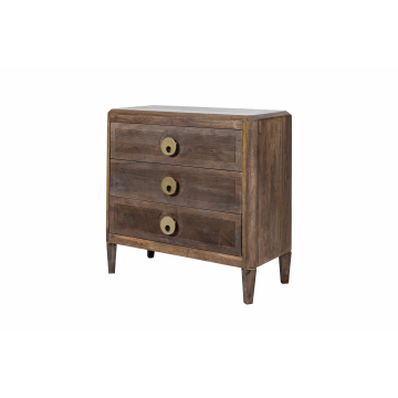 Комод c 3-мя ящиками Tepid 0.8x0.85x0.4м