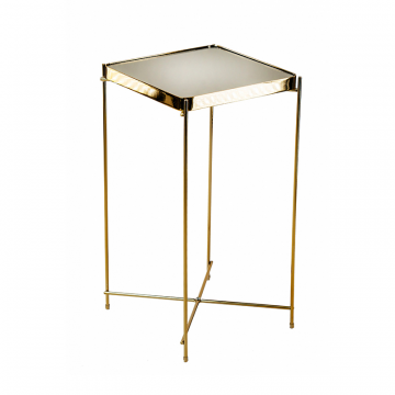 Кофейный столик Square S Gold 0.6x0.32x0.32м
