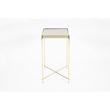 Кофейный столик Square S Gold 0.6x0.32x0.32м