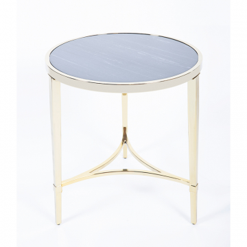 Кофейный столик Glossy Gold 0.6x0.55x0.55м