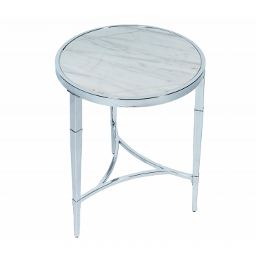 Кофейный столик Glossy Silver 0.6x0.55x0.55м