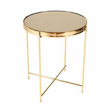 Приставной столик Gatsby M Gold 0.45x0.43x0.43м