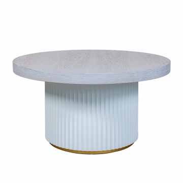 Журнальный стол HAINES premium white 0.45x0.8x0.8м