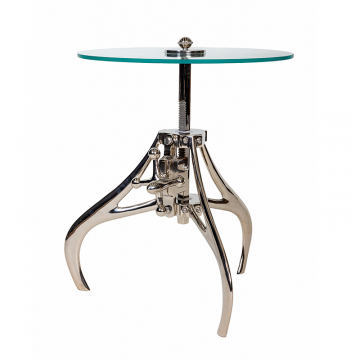 Кофейный столик "Лофт" Серебро 0.58x0.47x0.47м