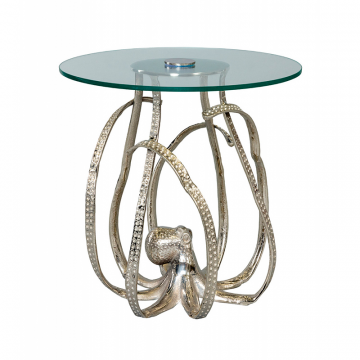 Кофейный стол "Осьминог" серебро 0.42x0.46x0.46м