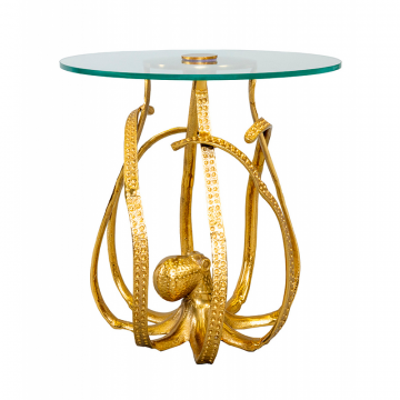 Кофейный стол "Осьминог" золото 0.42x0.46x0.46м