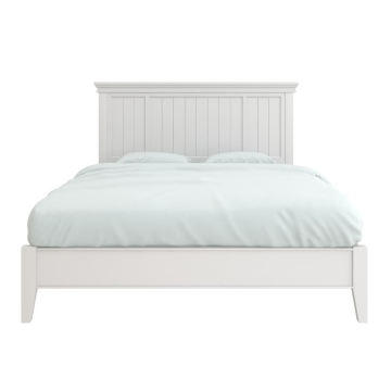 Кровать с жесткой спинкой 160x200 