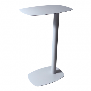 Журнальный столик Eanna L металл белый