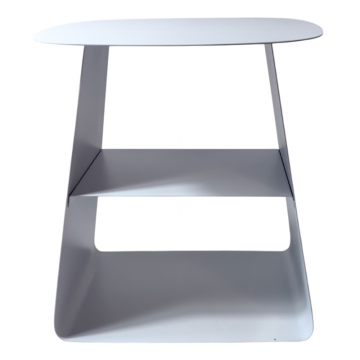 Журнальный столик Leyre металл белый
