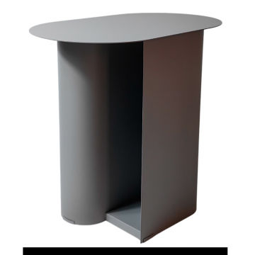 Журнальный столик Yvaine металл серый