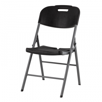 Стул складной банкетный черный