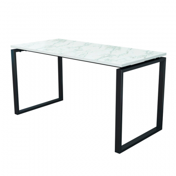 Стол компьютерный Янтарь 55.08-01, Белый